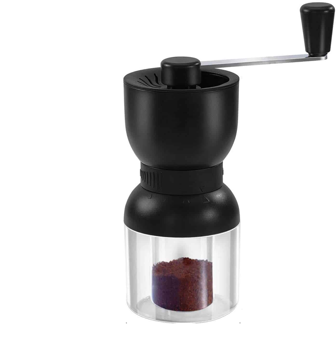 manual burr coffee grinder free shipping available