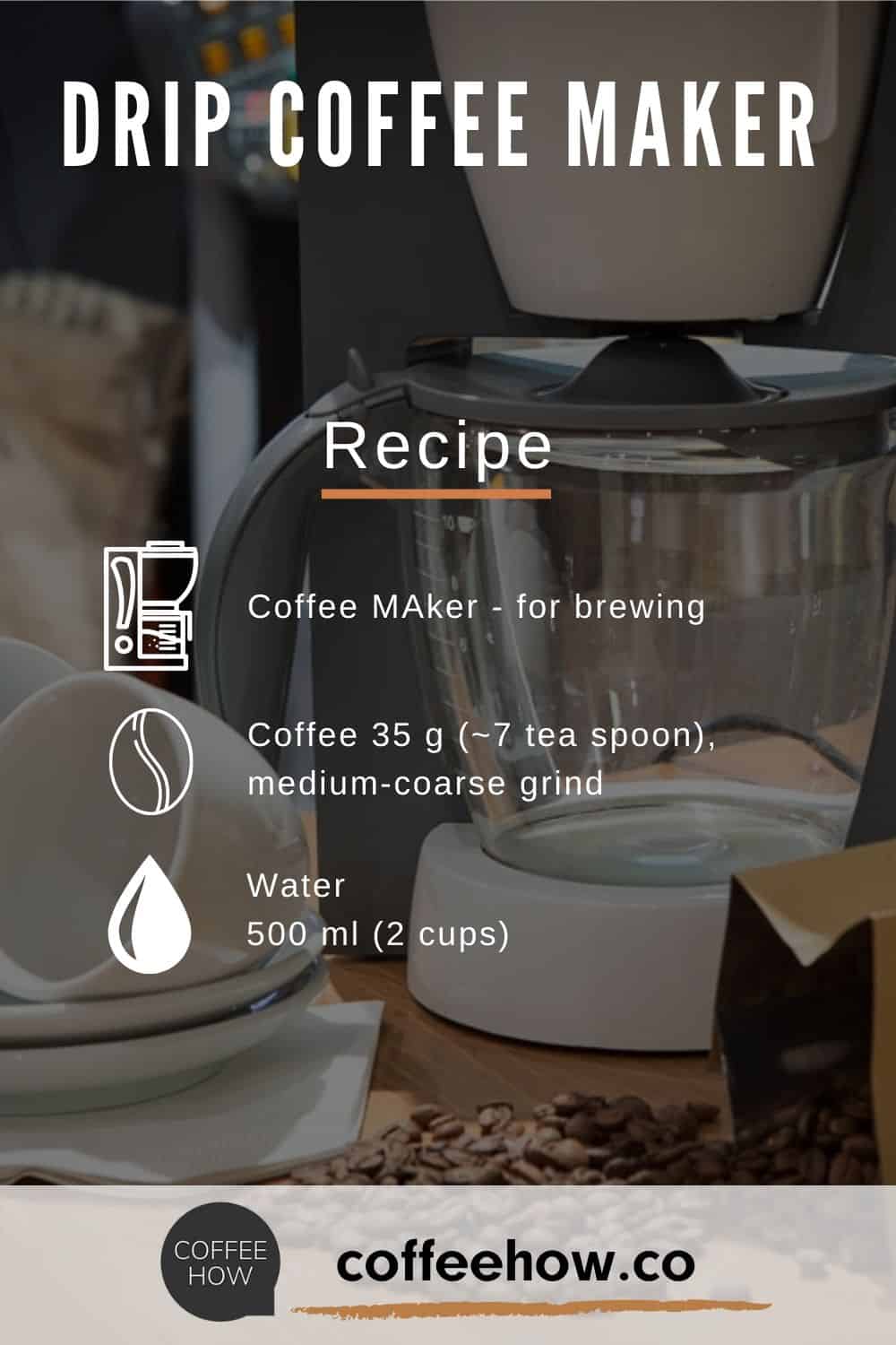 How to Use a Coffee Maker 5 Super Easy Steps and Coffee Calc