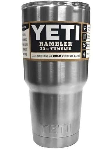Yeti Rambler Vacuum Insulated Tumbler with Lid