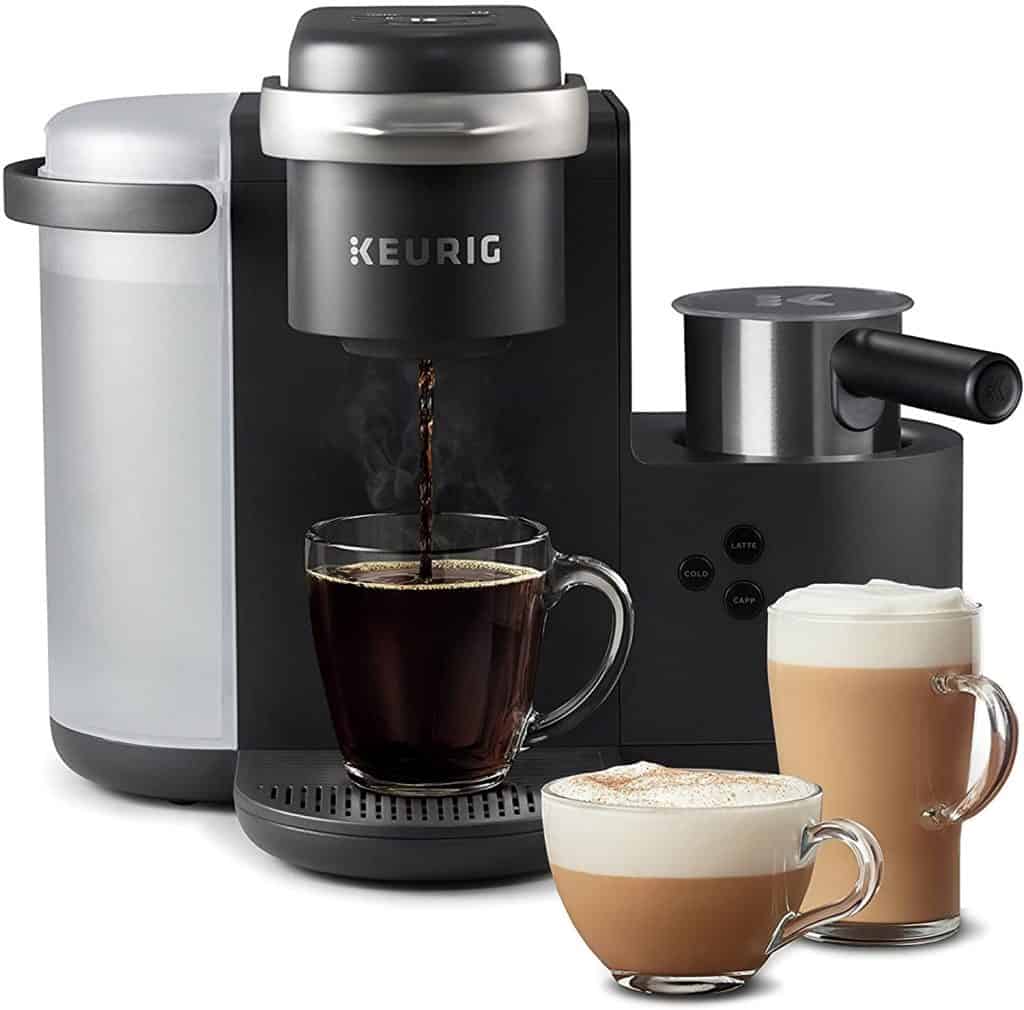 Keurig K-Cafe Coffee Maker, Single Serve K-Cup Pod Coffee, Latte and Cappuccino Maker