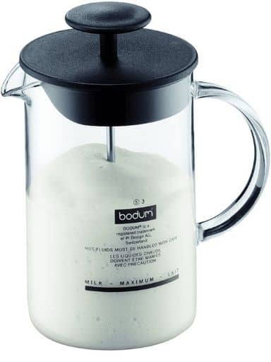 Bodum Glass Manual Milk Frother