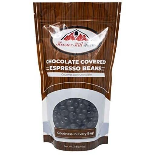 Hoosier Hill Farm Gourmet Dark Chocolate Espresso Beans