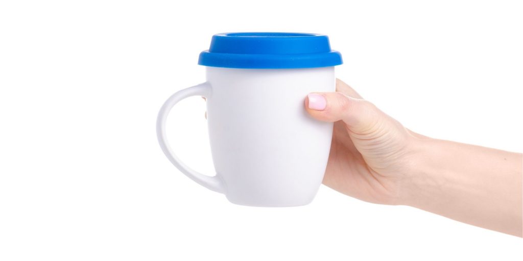 coffee mug with lid