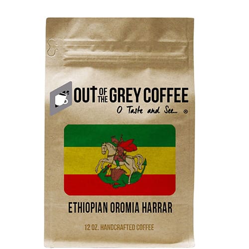 Out of the Grey Coffee Ethiopian Oromia Harrar Single Origin and Fair Trade Coffee