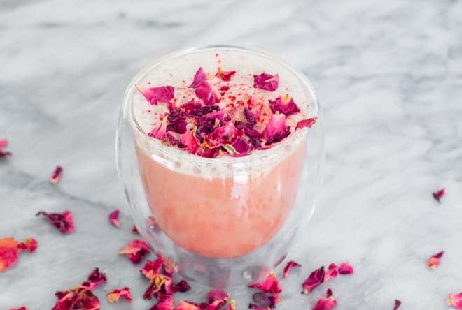 Rose Latte Recipe Image